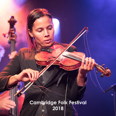 Rhiannon Giddens at the Cambridge Folk Festival