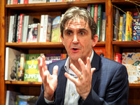 Stephen McGann talks about his book Flesh and Blood in Harts Books