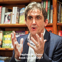 Stephen McGann talks about his book Flesh and Blood in Harts Books