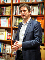 Stephen McGann talks about his book Flesh and Blood in Harts Books