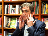 Stephen McGann talks about his book Flesh and Blood in Harts Books