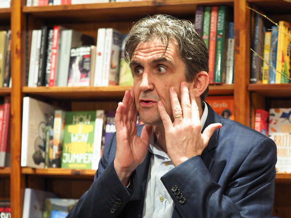 Stephen McGann talks about his book Flesh and Blood in Harts Books